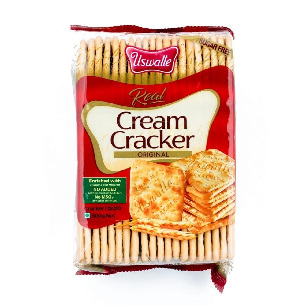 Uswatte R/ Cream Cracker 500g Dizmark Sri Lanka